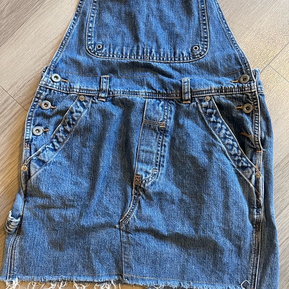 Vintage Overall Mini Dress - Picture 3 of 8